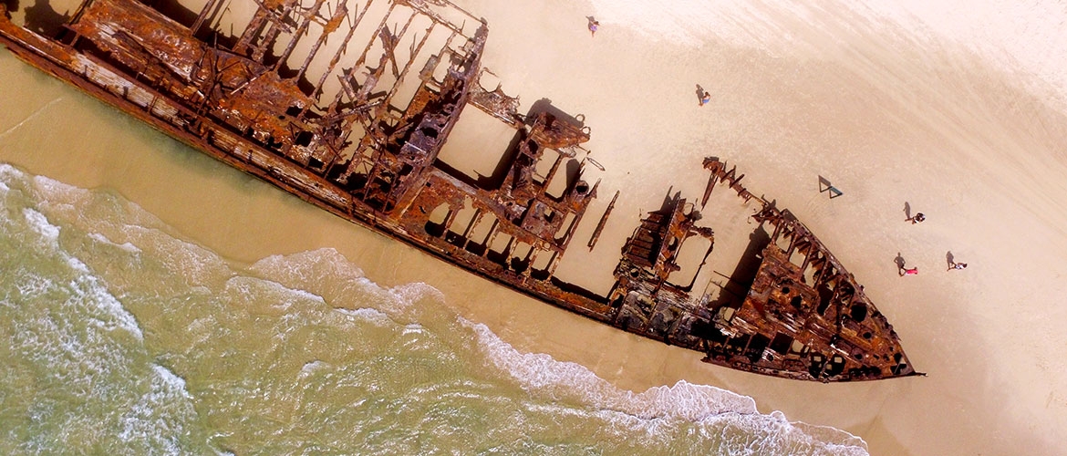 S.S. Maheno Shipwreck - Fraser Island